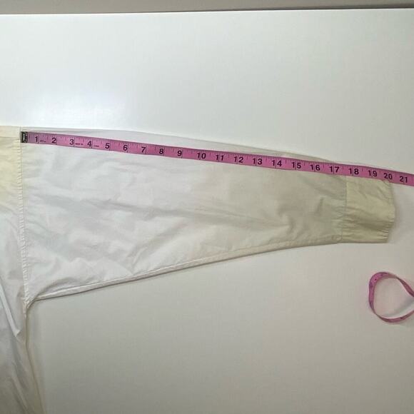 NWOT | ATM | Ombré Poplin Button Down Shirt | Yellow | Large - Picture 11 of 16